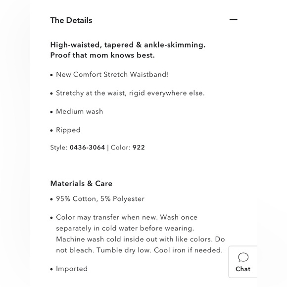 AE Ripped Mom Jean, in the color Cool Classic, Size 16, NWOT - Picture 9 of 10